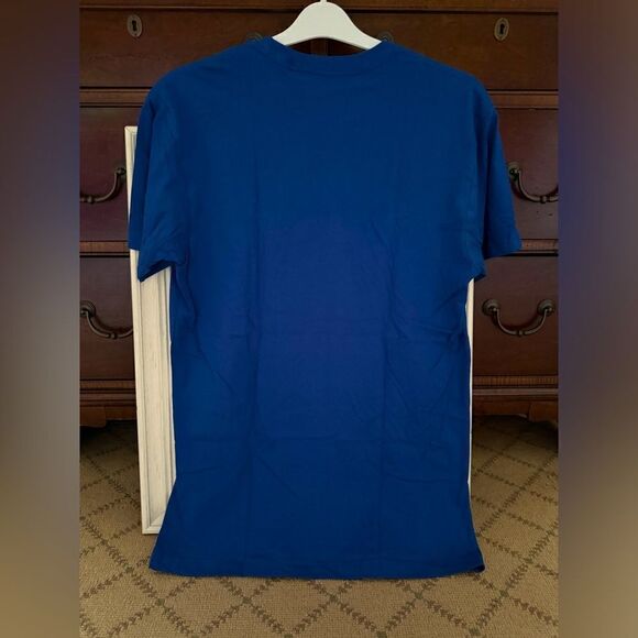 Next Level Tiny Buddha short sleeve T-shirt Be  Here Now design and text NWOT M - Picture 2 of 8